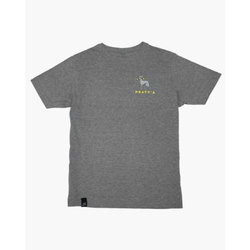 Тениска Peaty's Ride Wear RideWear - Whippet / Melange Grey